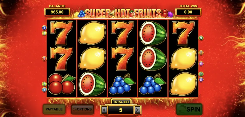 Super Hot Fruits Slot