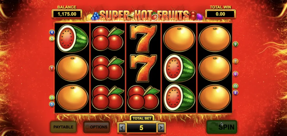 Super Hot Fruits Slot