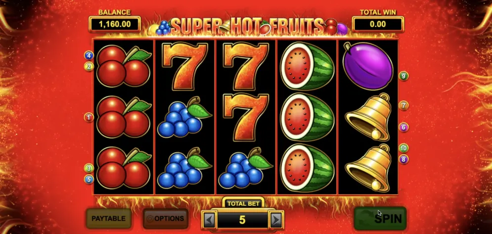 Super Hot Fruits Slot